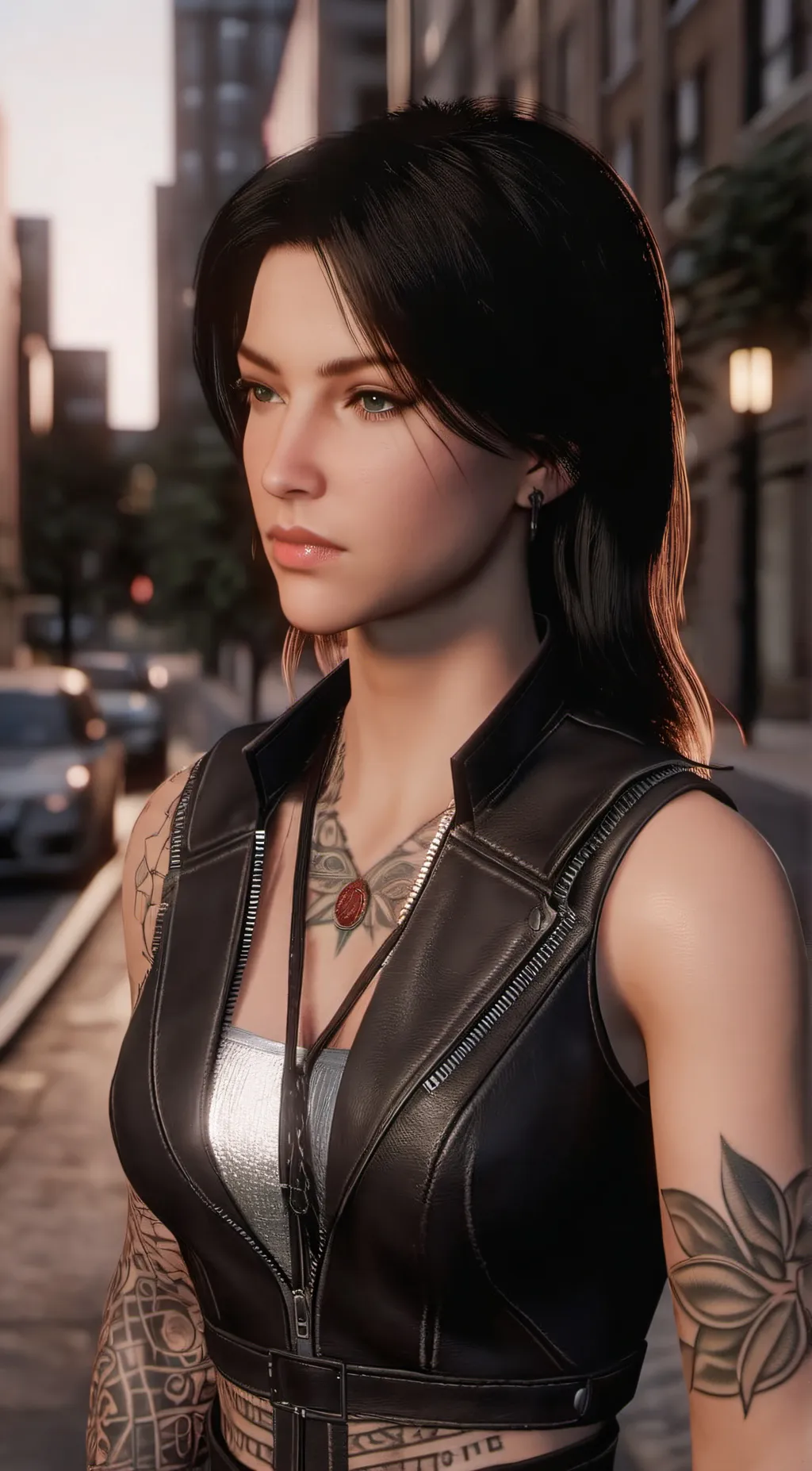 ai character: Vanessa  background