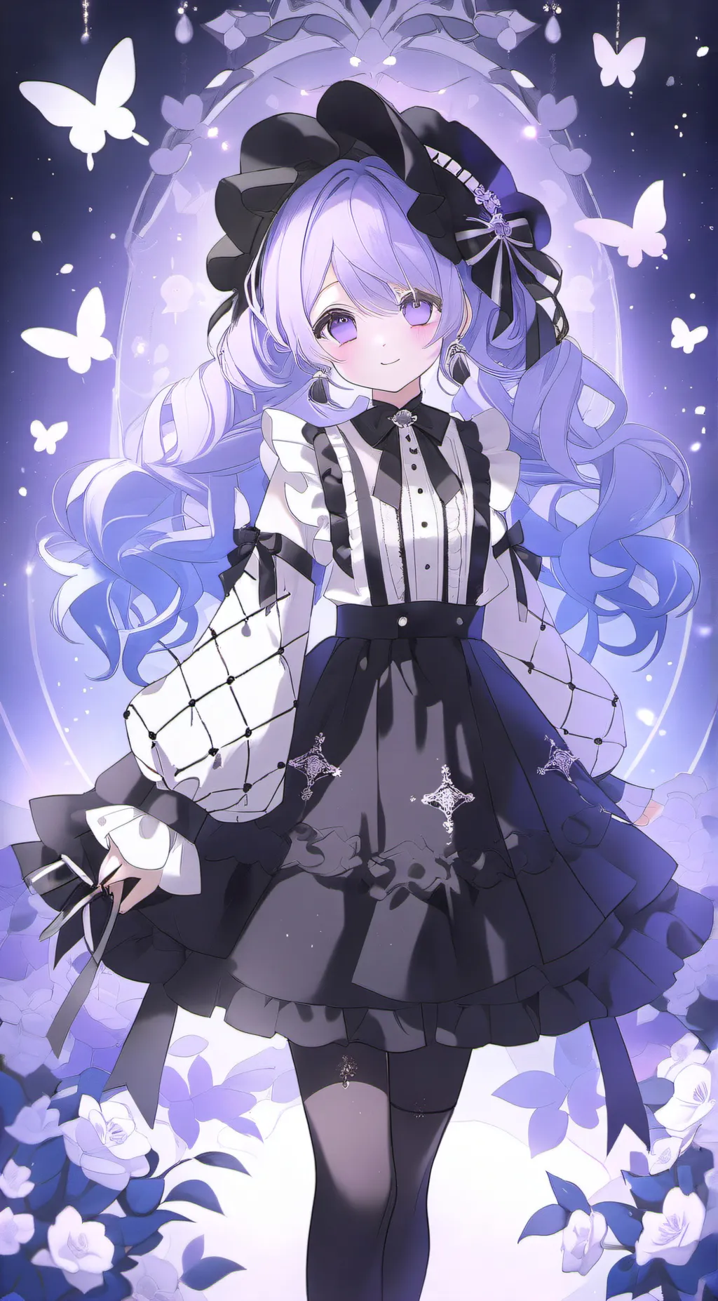 ai character: Luna background