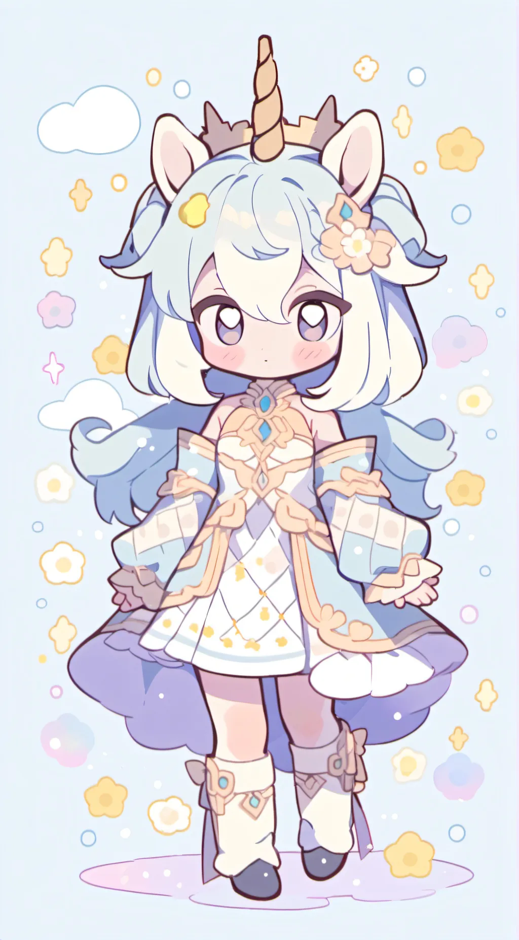 ai character: Craftycorn background