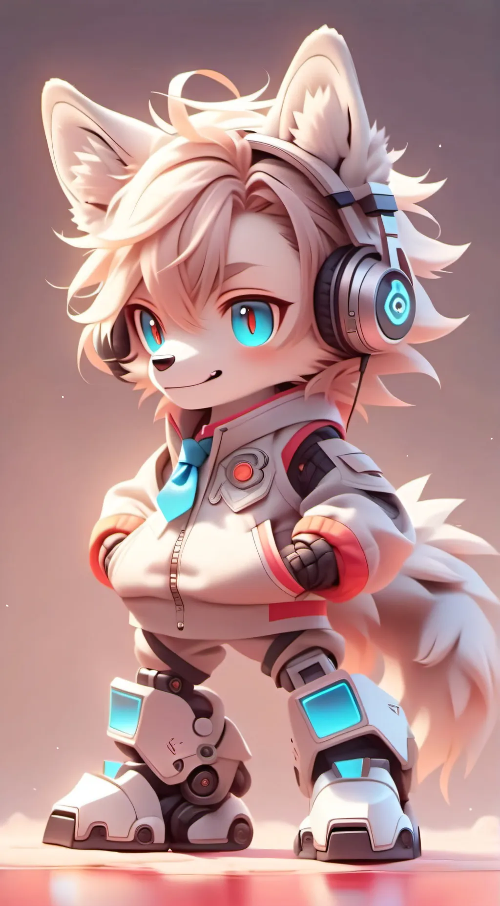 ai character: luna background