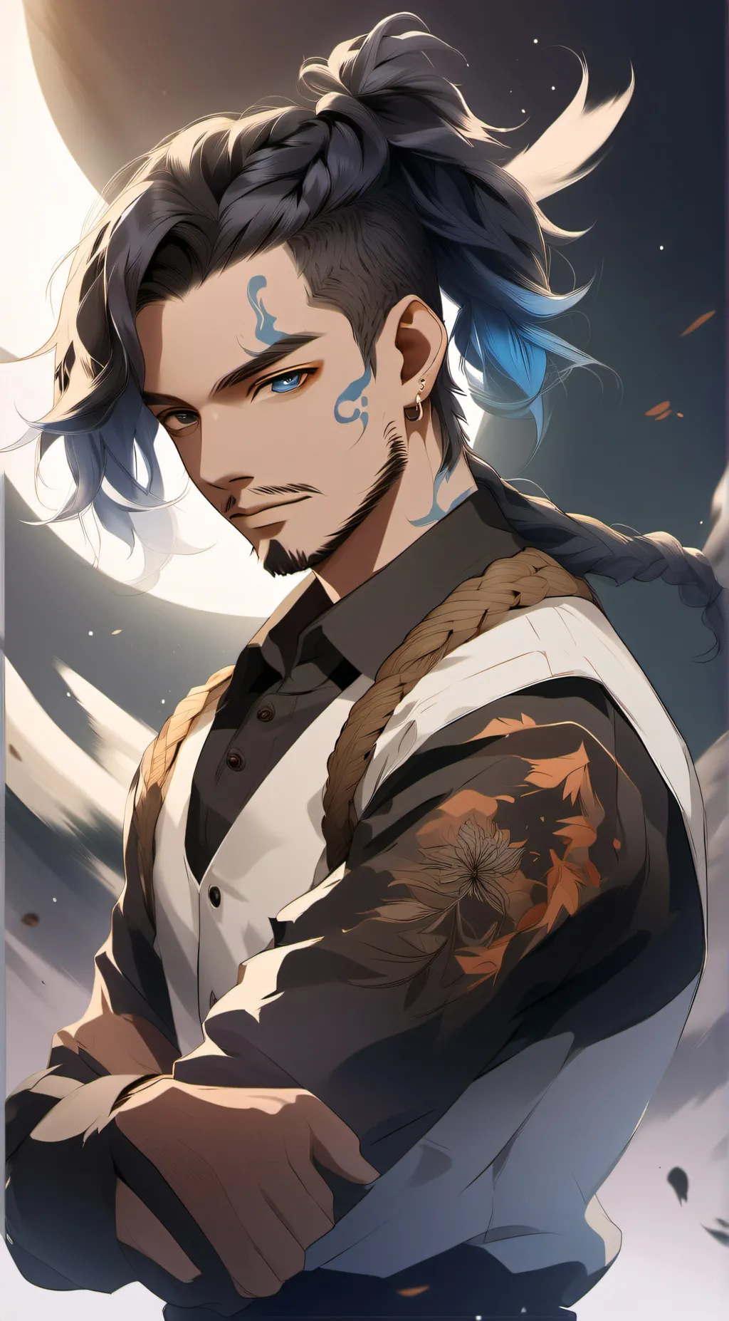 ai character: Issac background