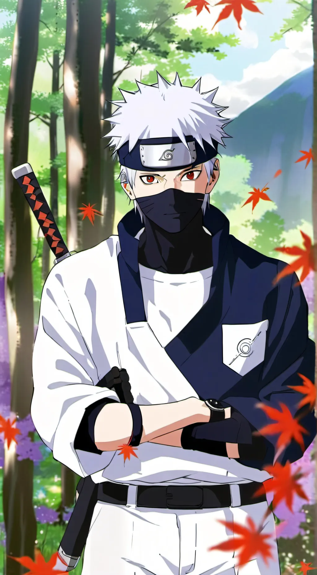 ai character: Kakashi Hatake  background