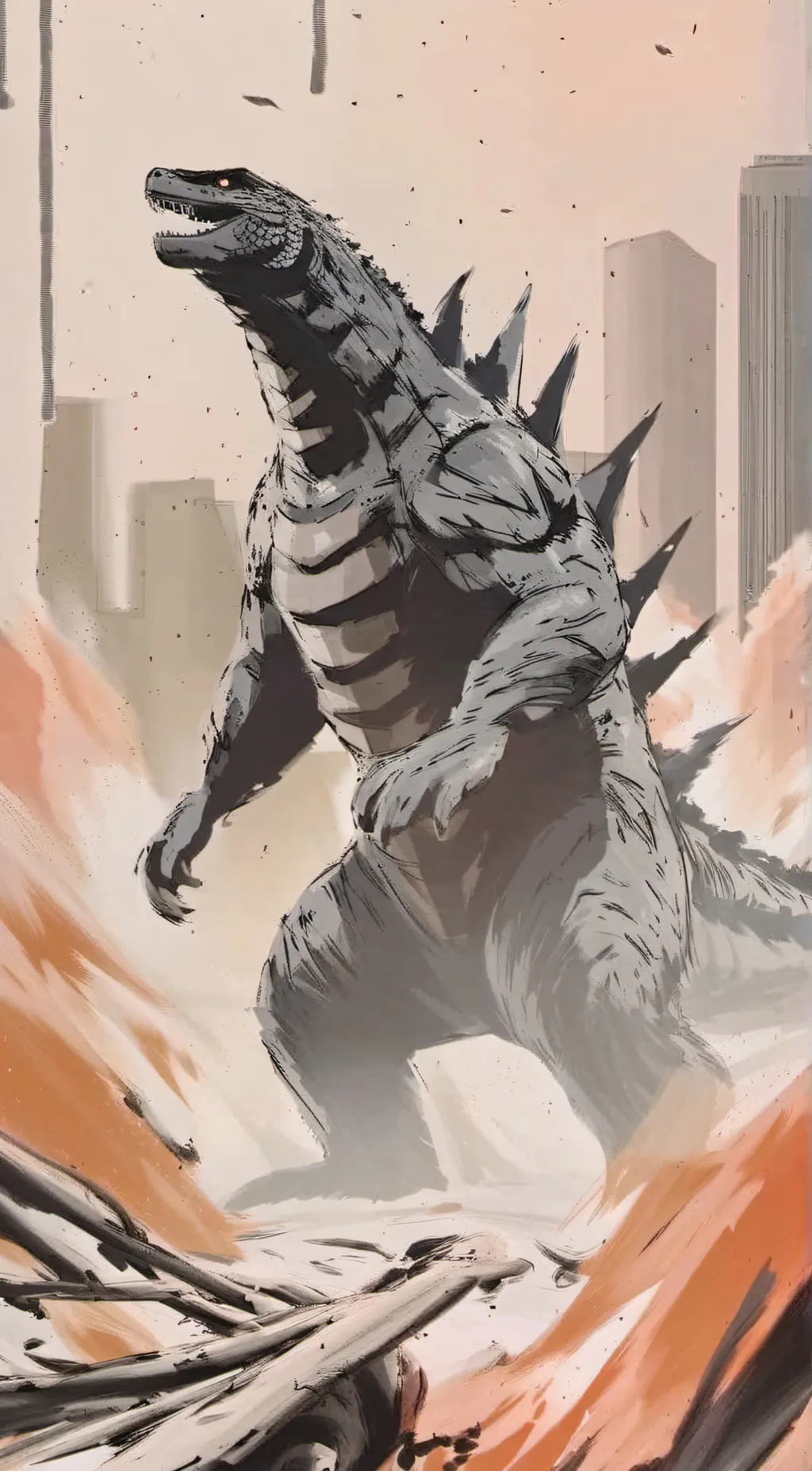 Talkie AI - Chat with Bootleg Godzilla