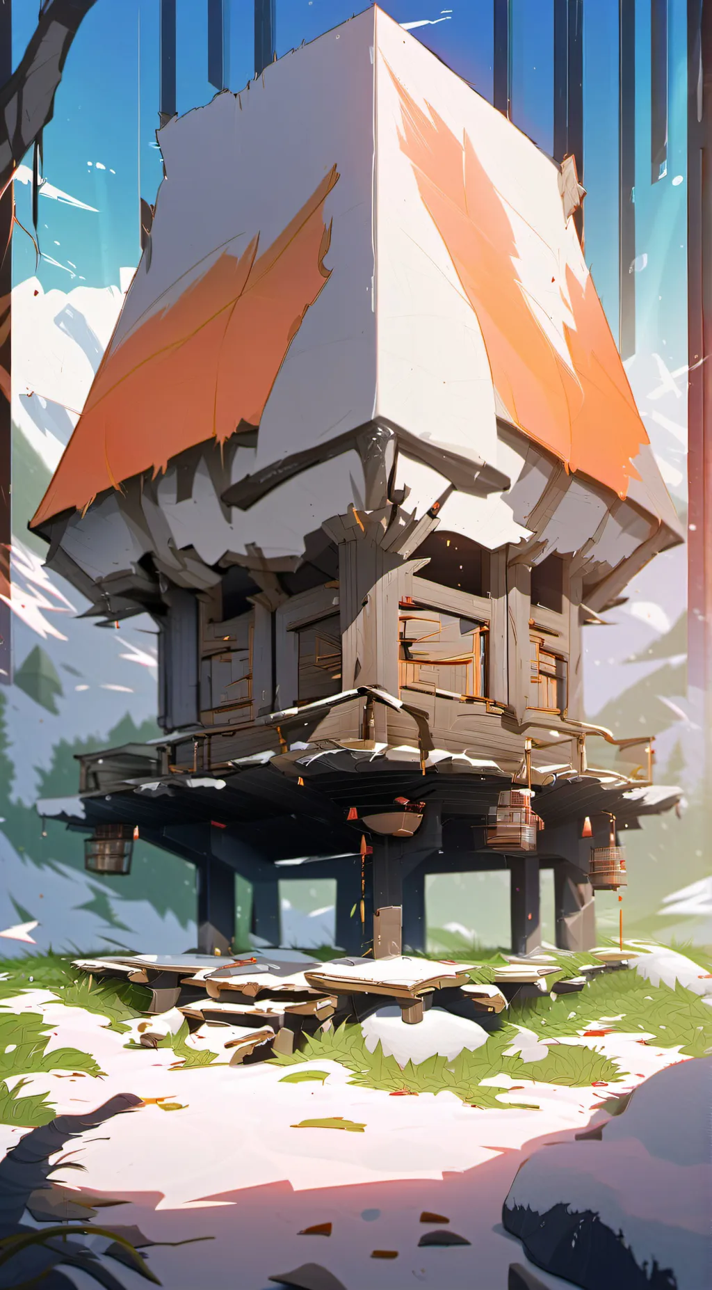 ai character: Thumpies and Tadc background