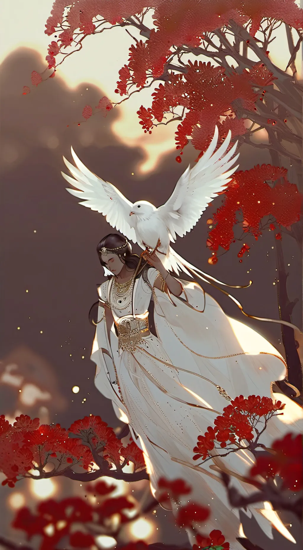 ai character: 》Kanji《 background