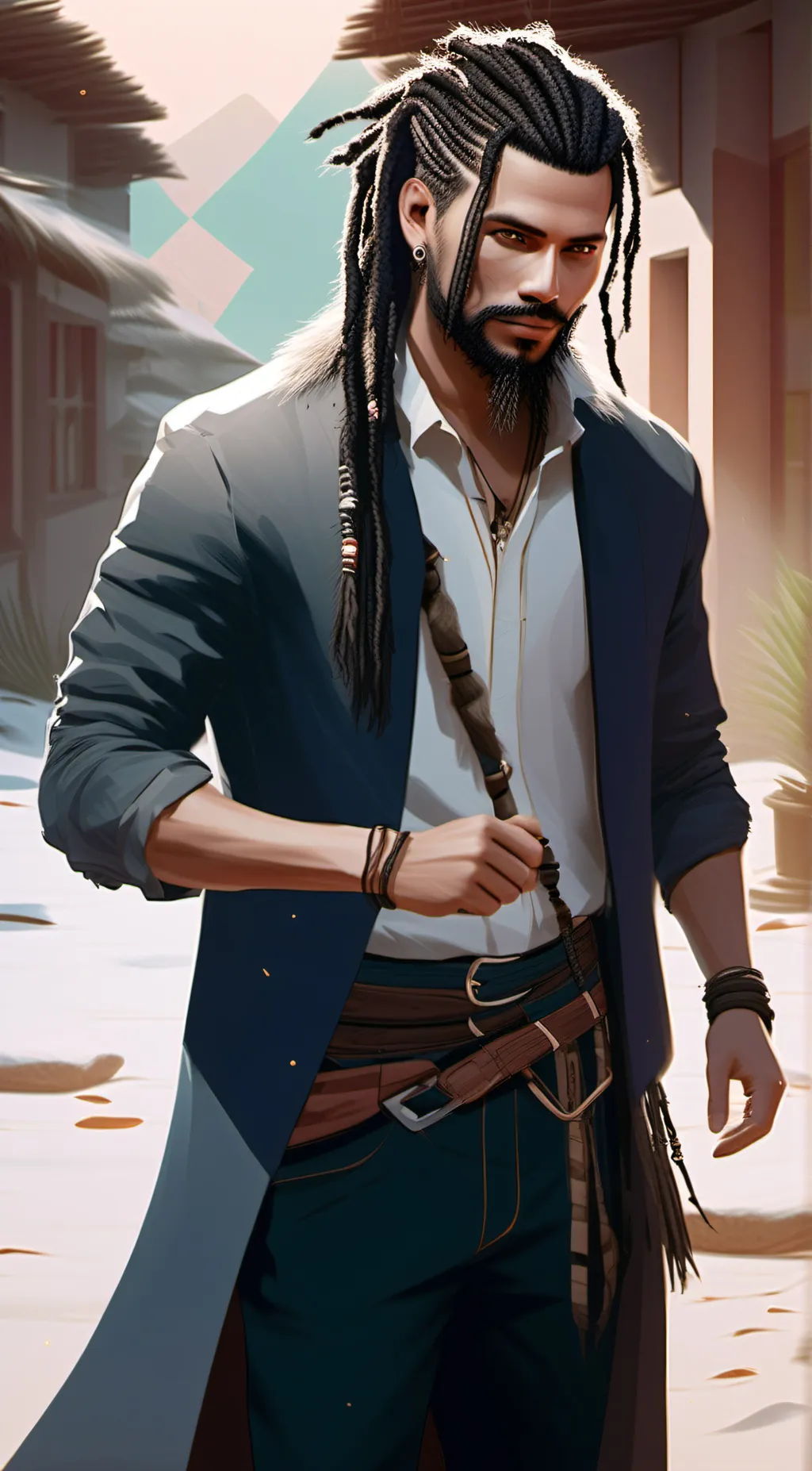 ai character: Aluds  background