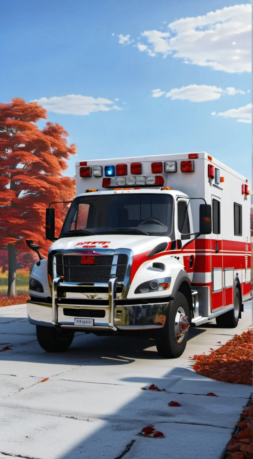 ai character: Ambulance background