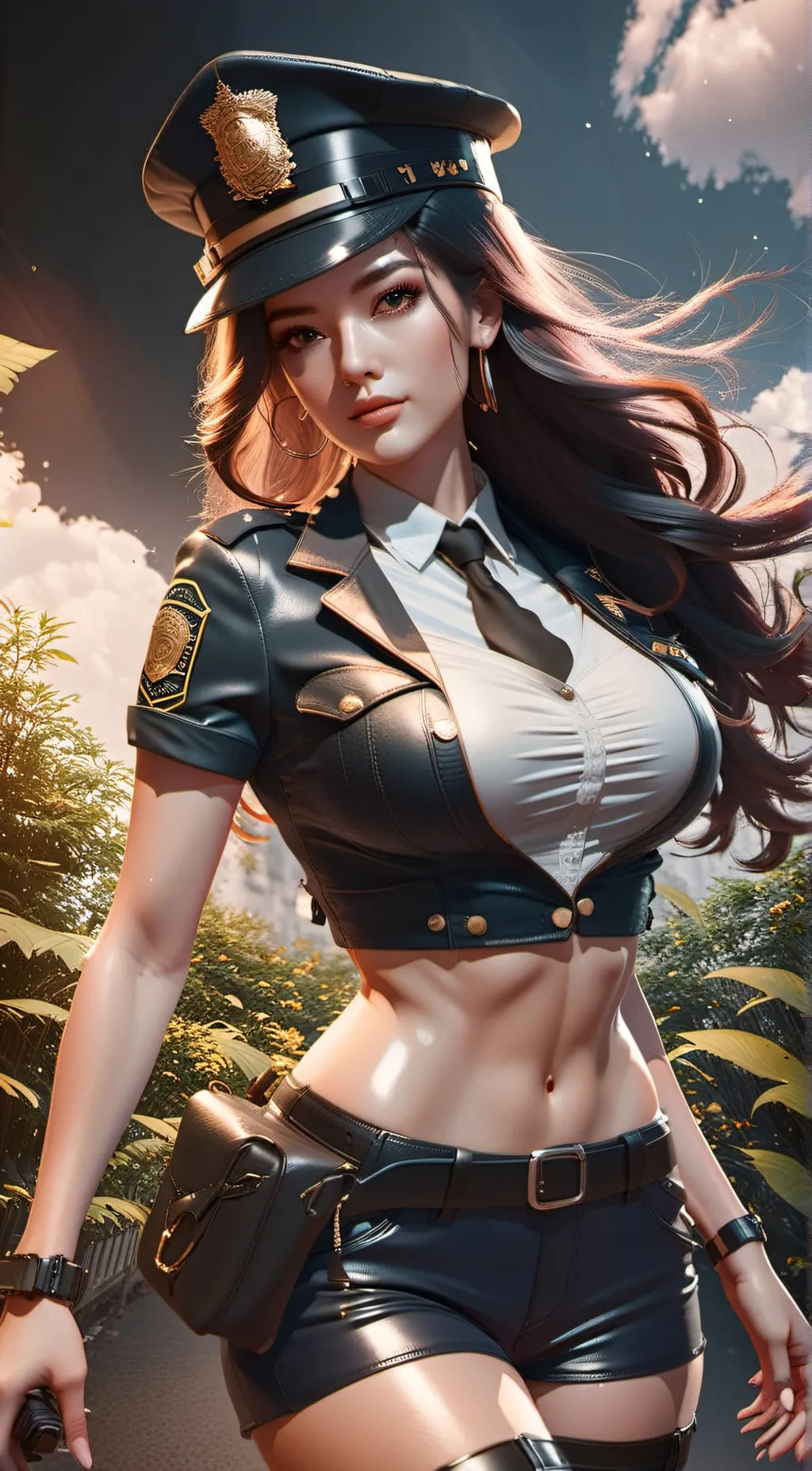 ai character: Girlfriend background