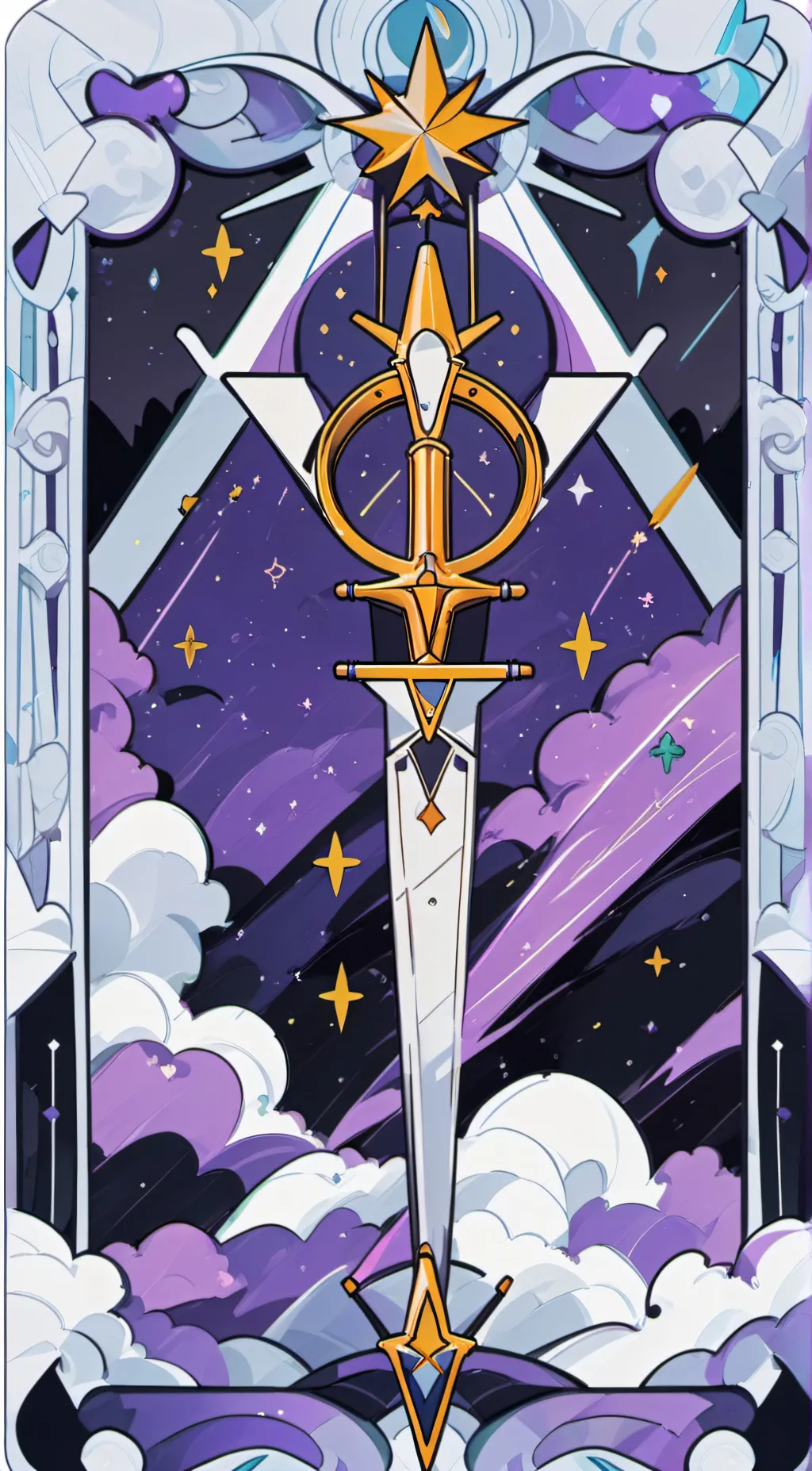 ai character: Announcement background