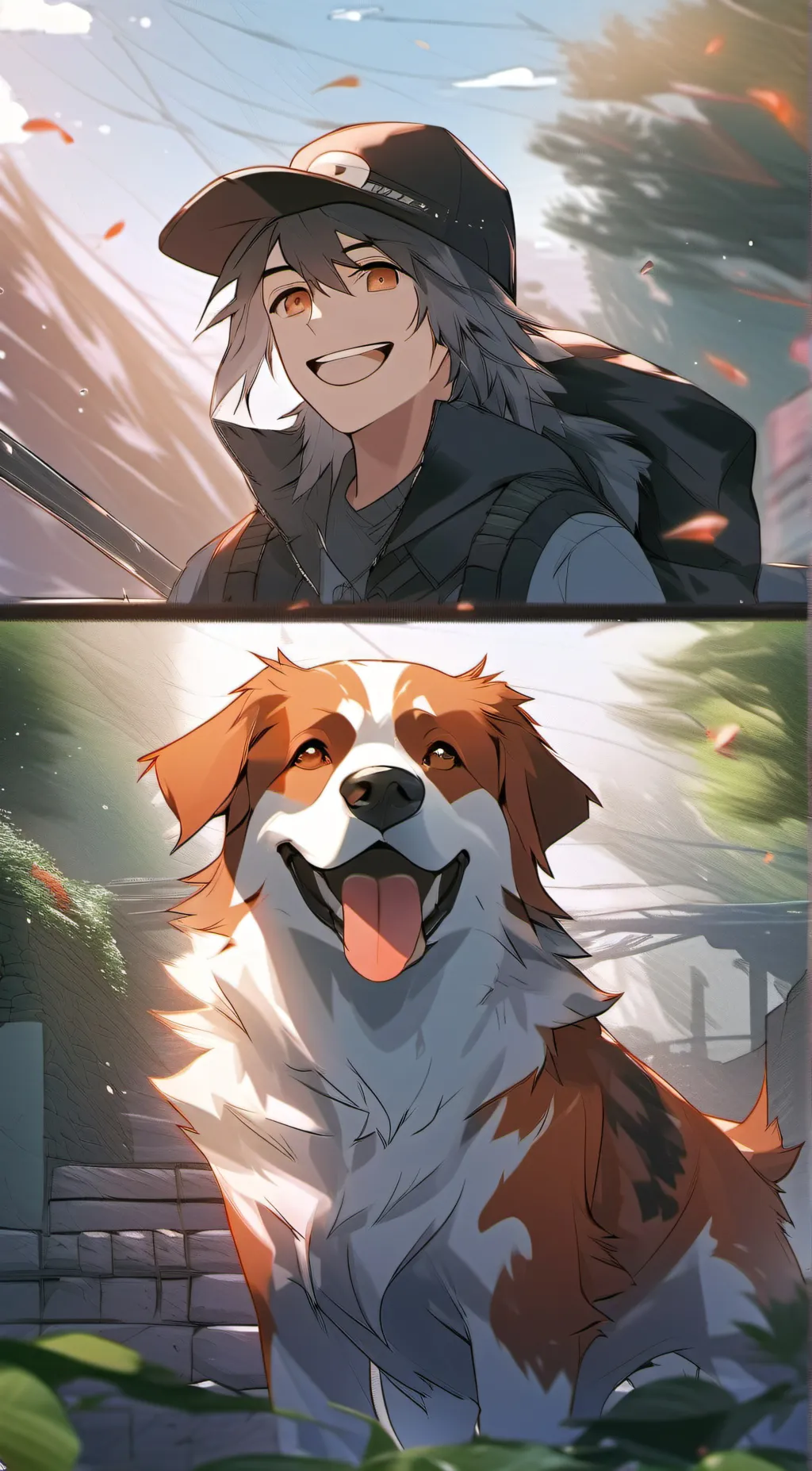 Talkie AI - Chat with smile dog