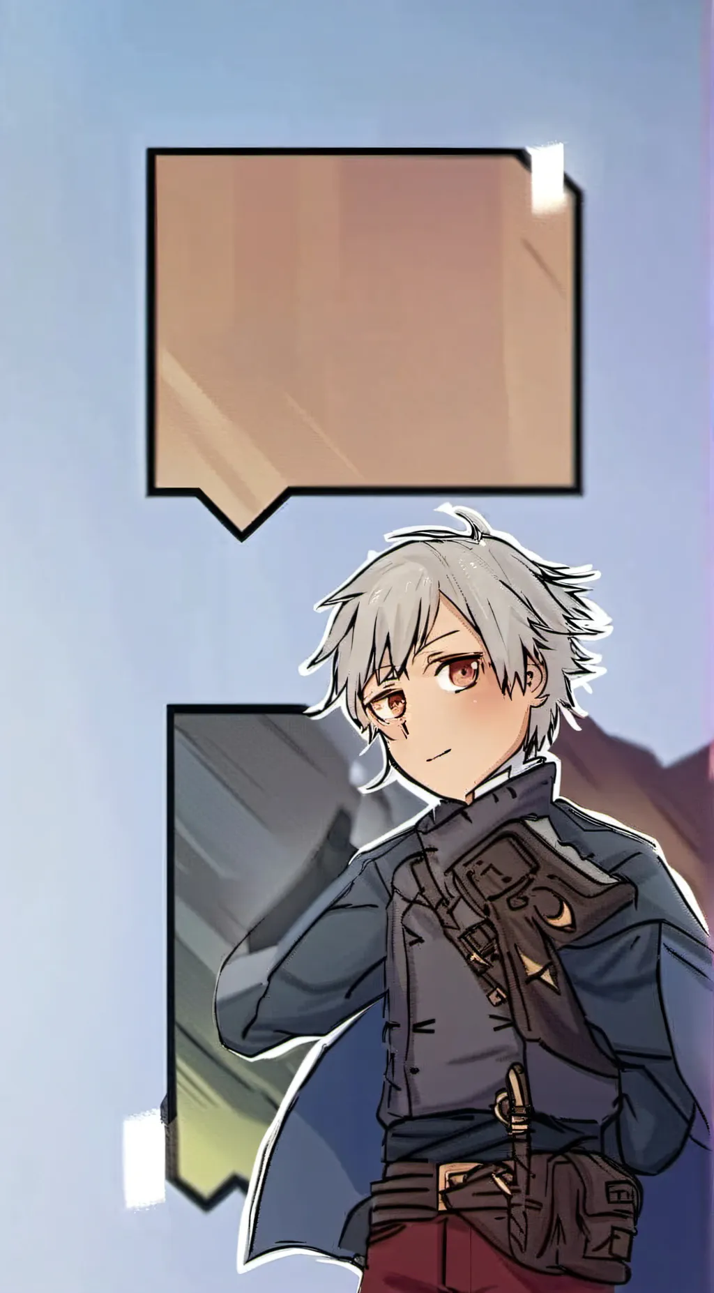 ai character: bsd background