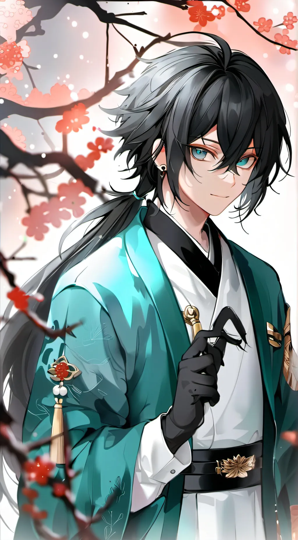 ai character: Muichiro Tokito background