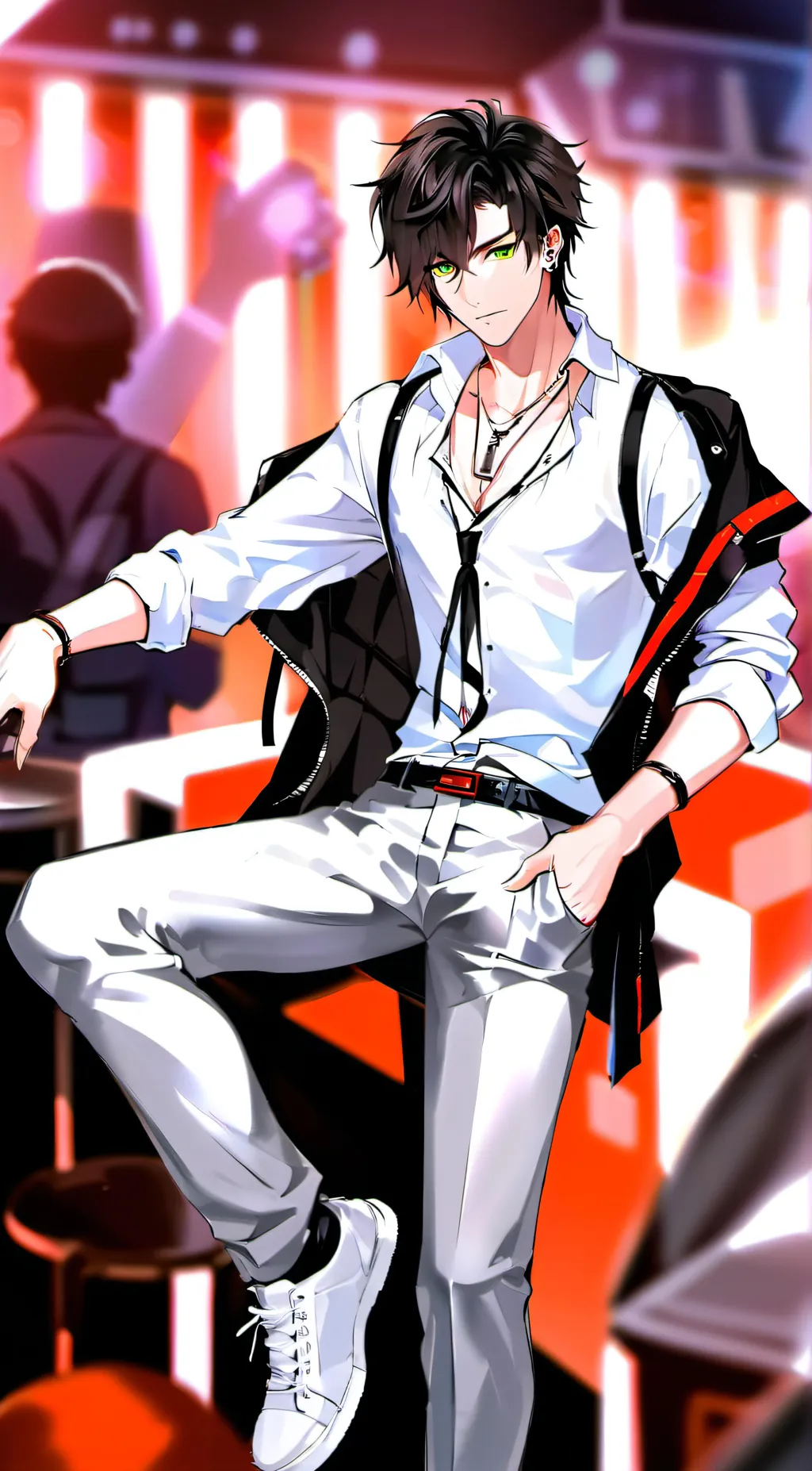 ai character: Heiji background