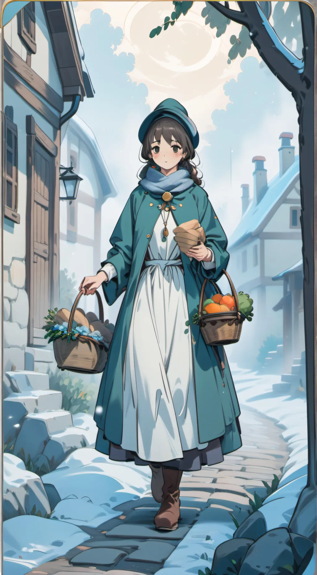 ai character: Kamie  background