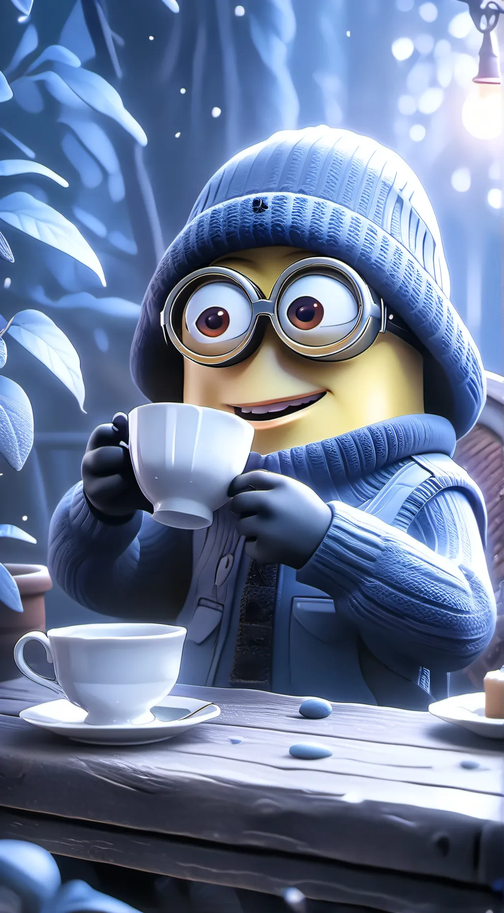 ai character: British minion background