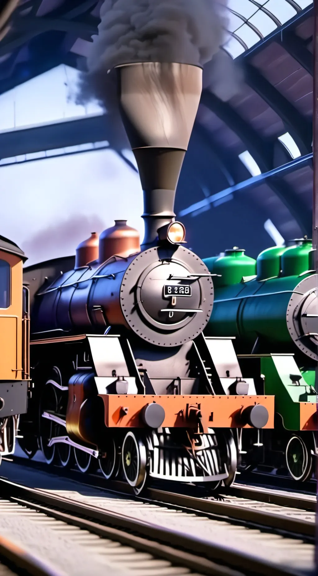 ai character: The sheds background