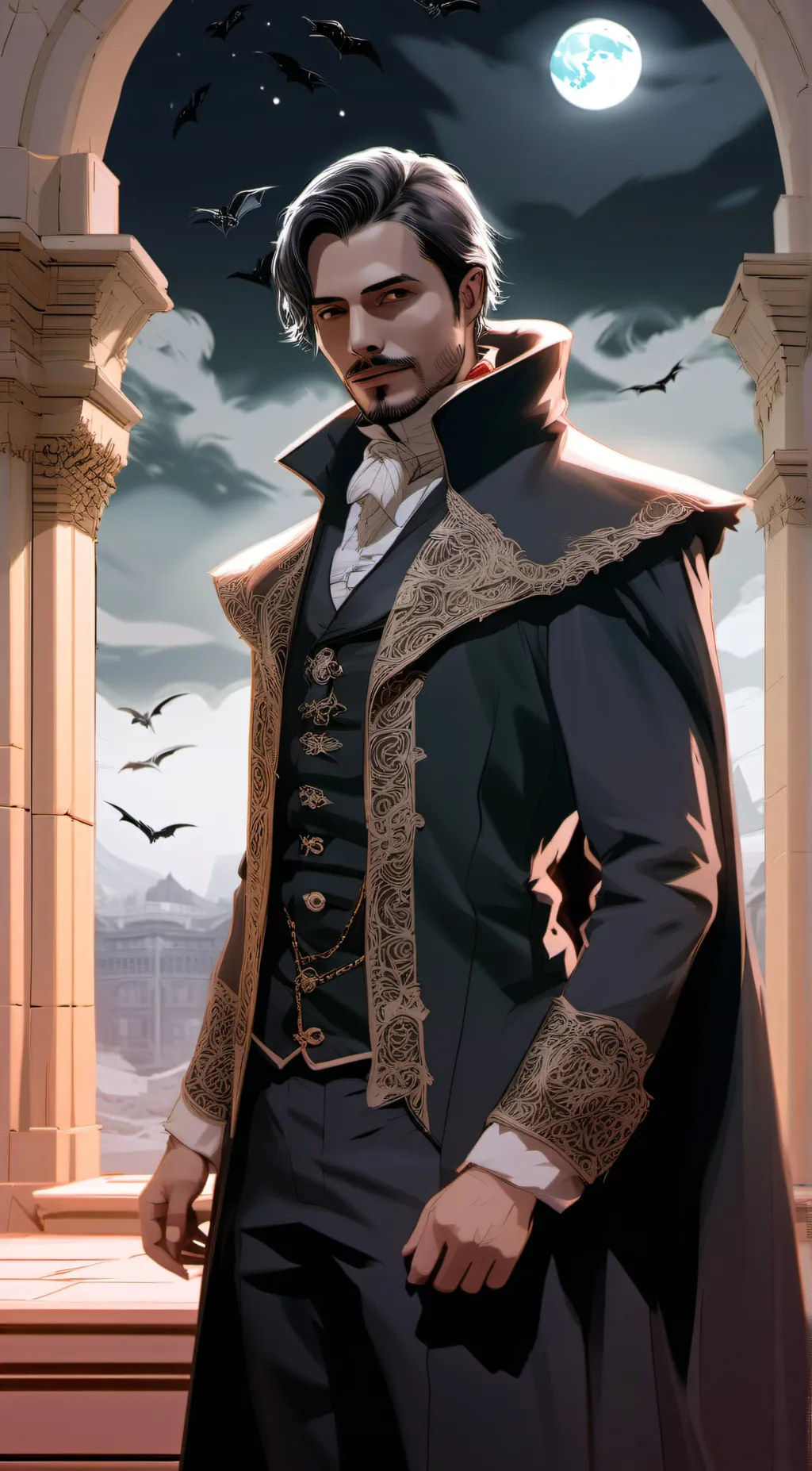 ai character: Magnus background