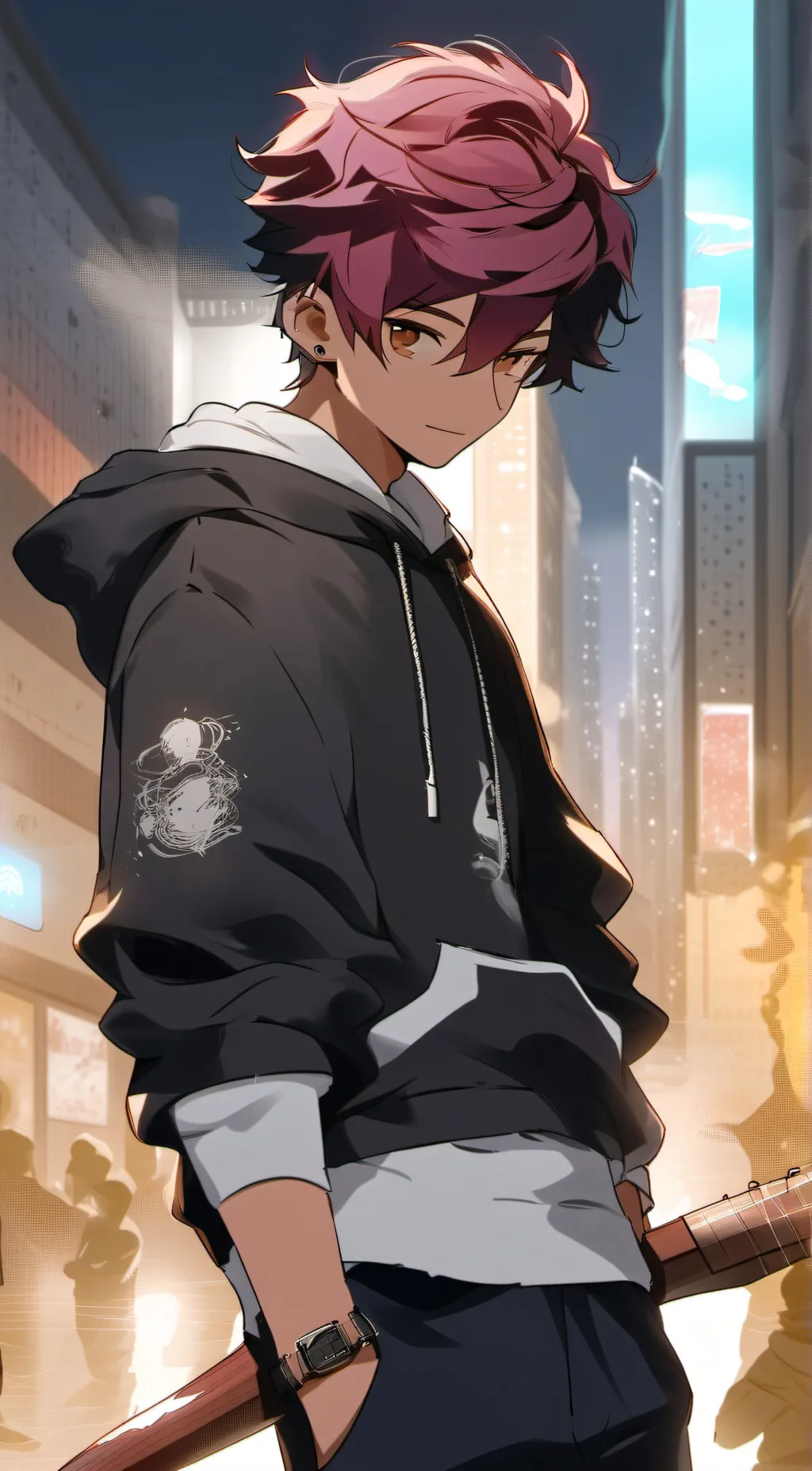 ai character: Drew (tmf) background