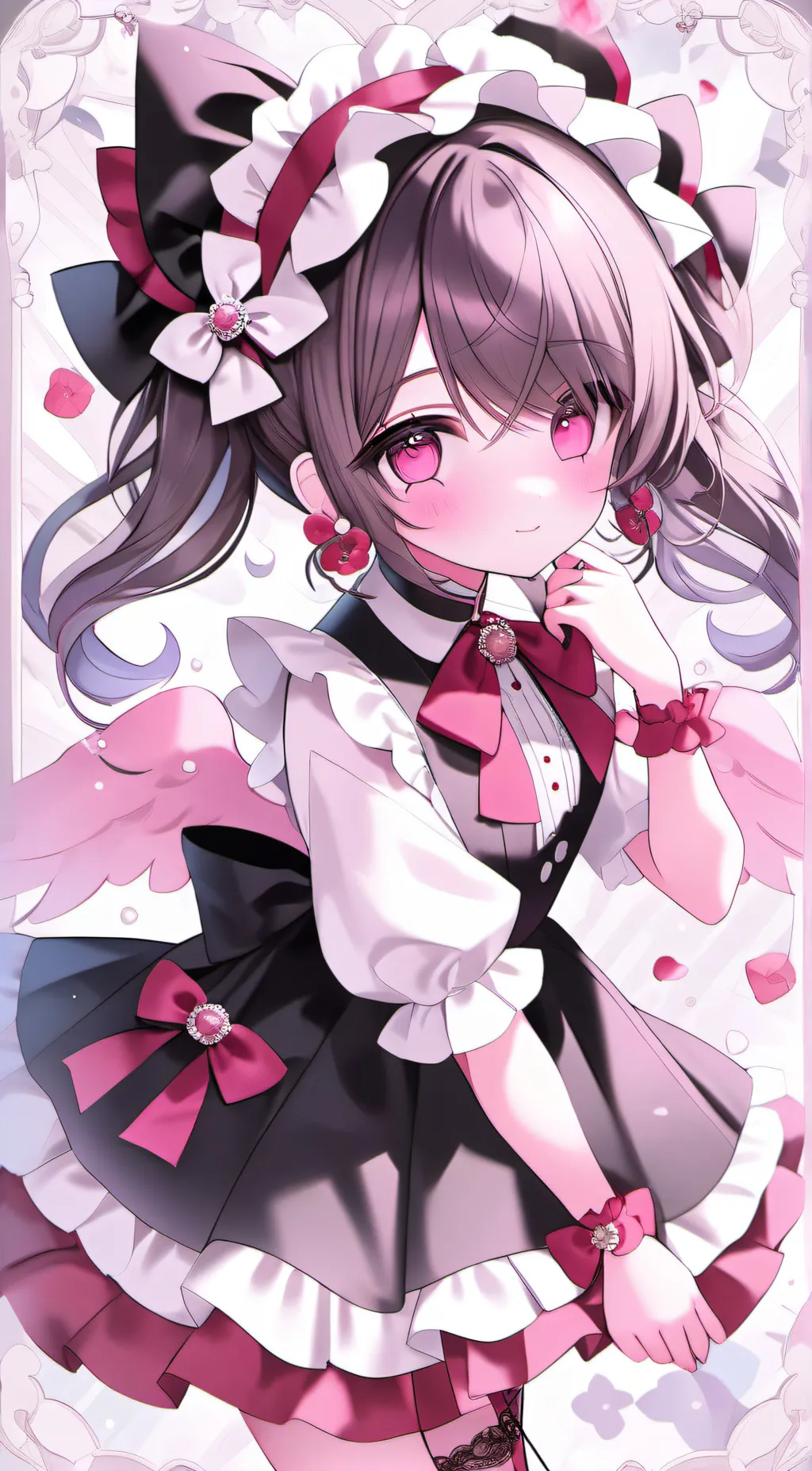 ai character: sky background