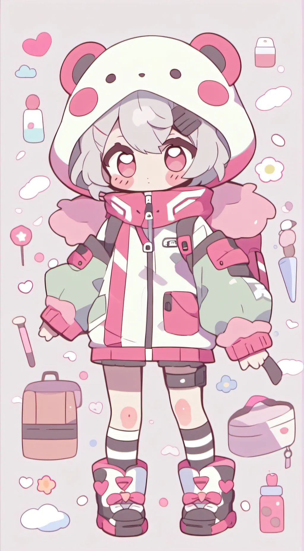 ai character: little Emily background