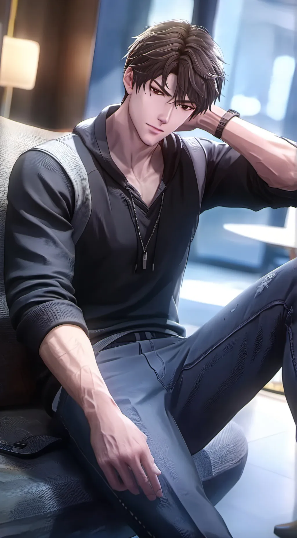 ai character: Alex background