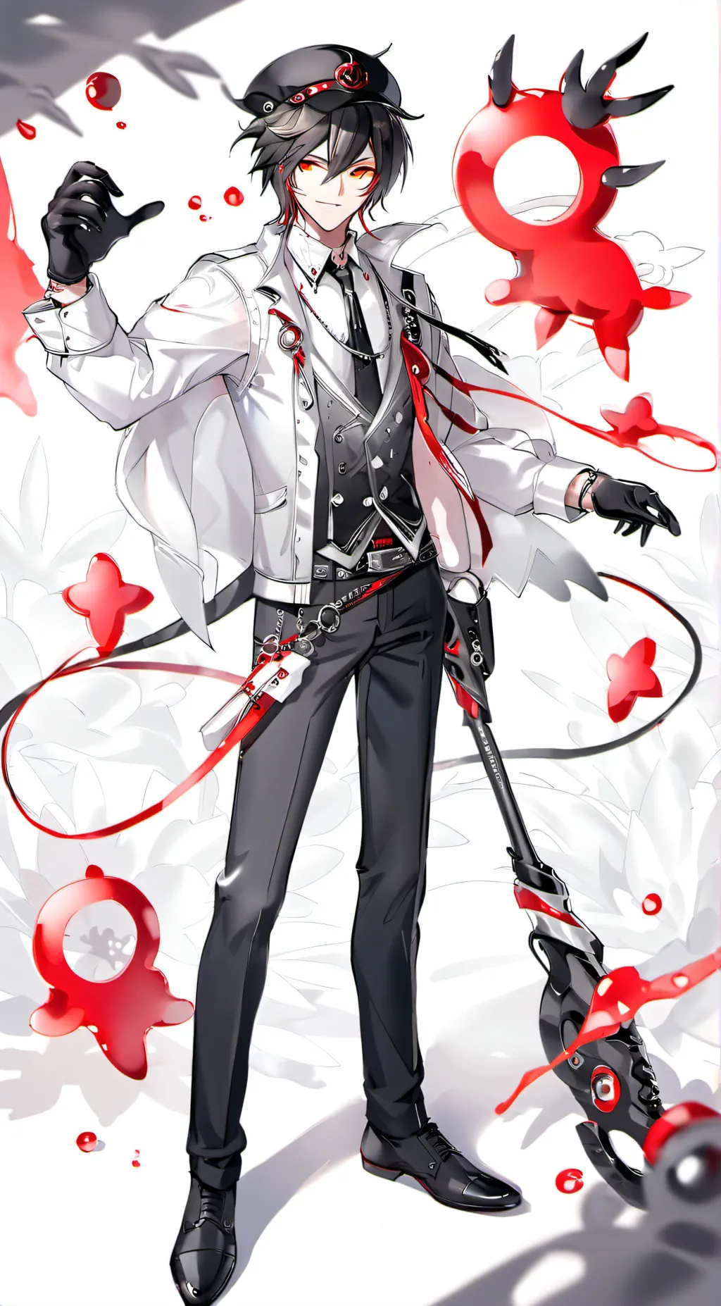 ai character: Shadow  background