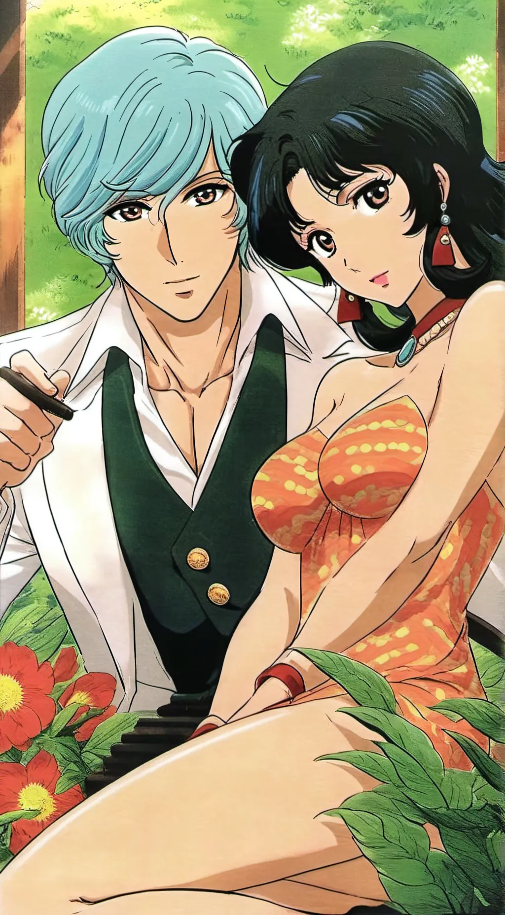 ai character: Onyx background