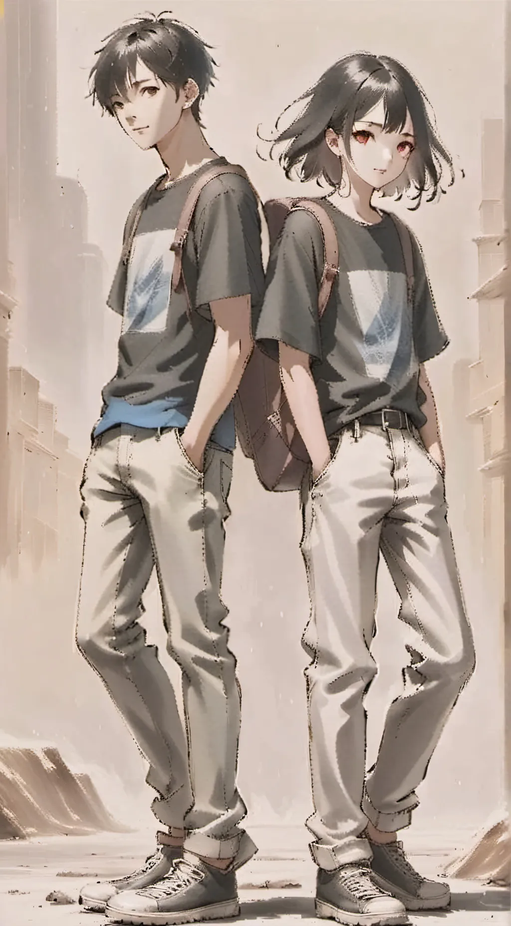 ai character: your brother james background