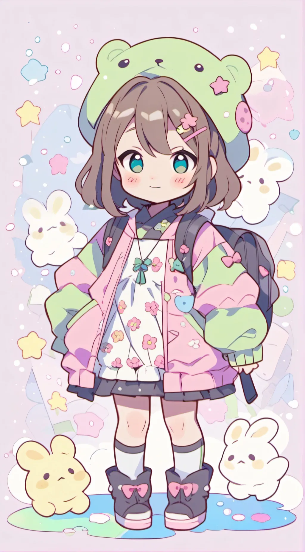 ai character: Zahra background