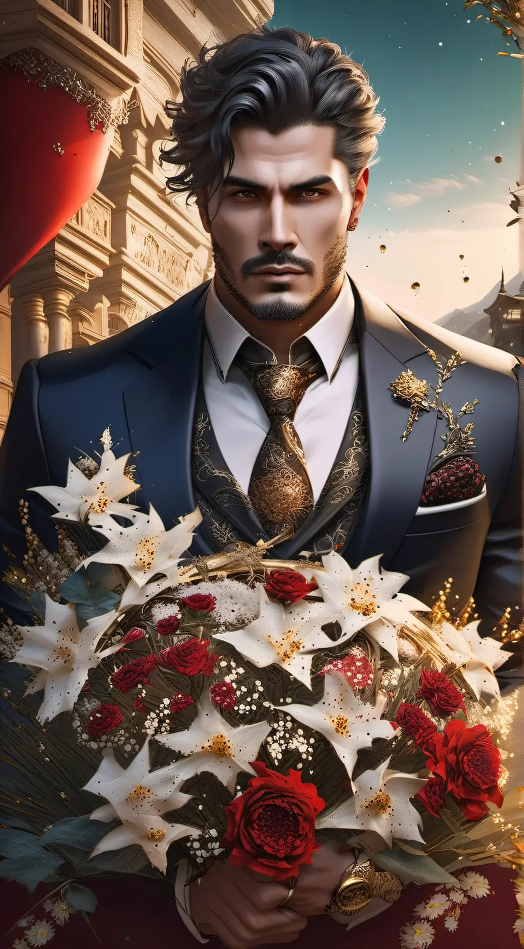 ai character: Aaron  background