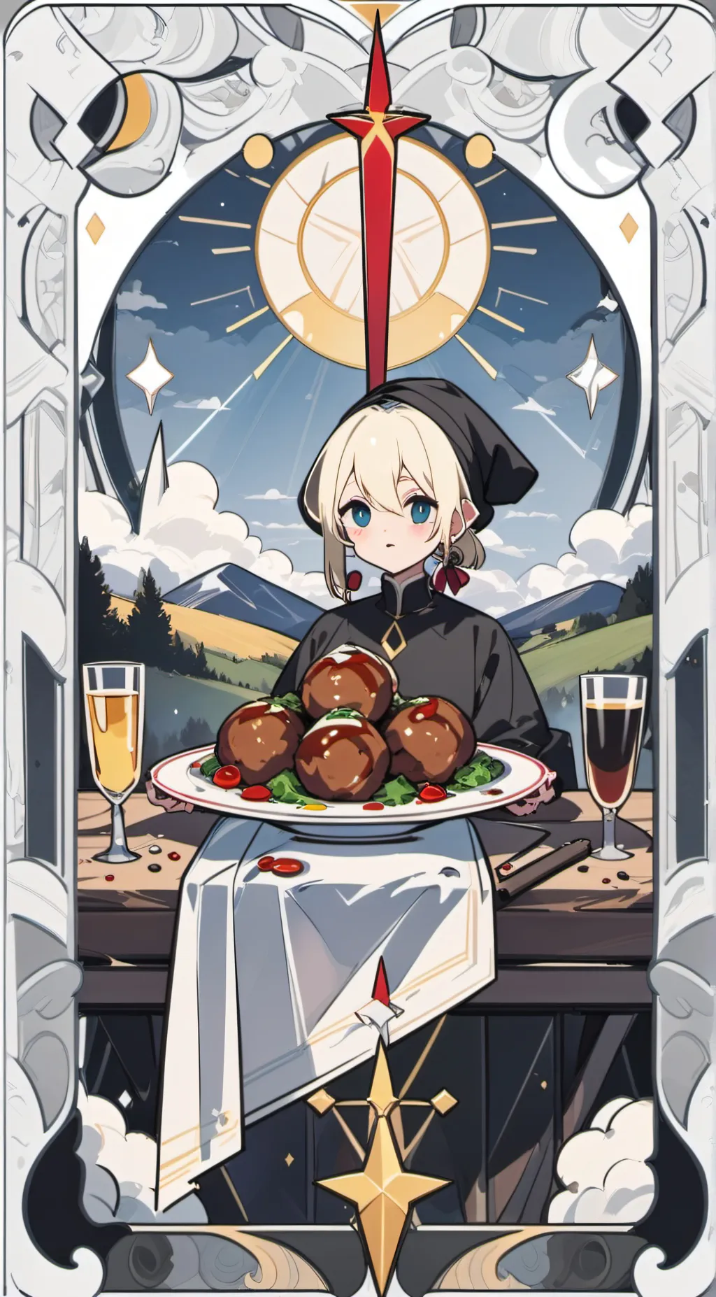 ai character: Ella background