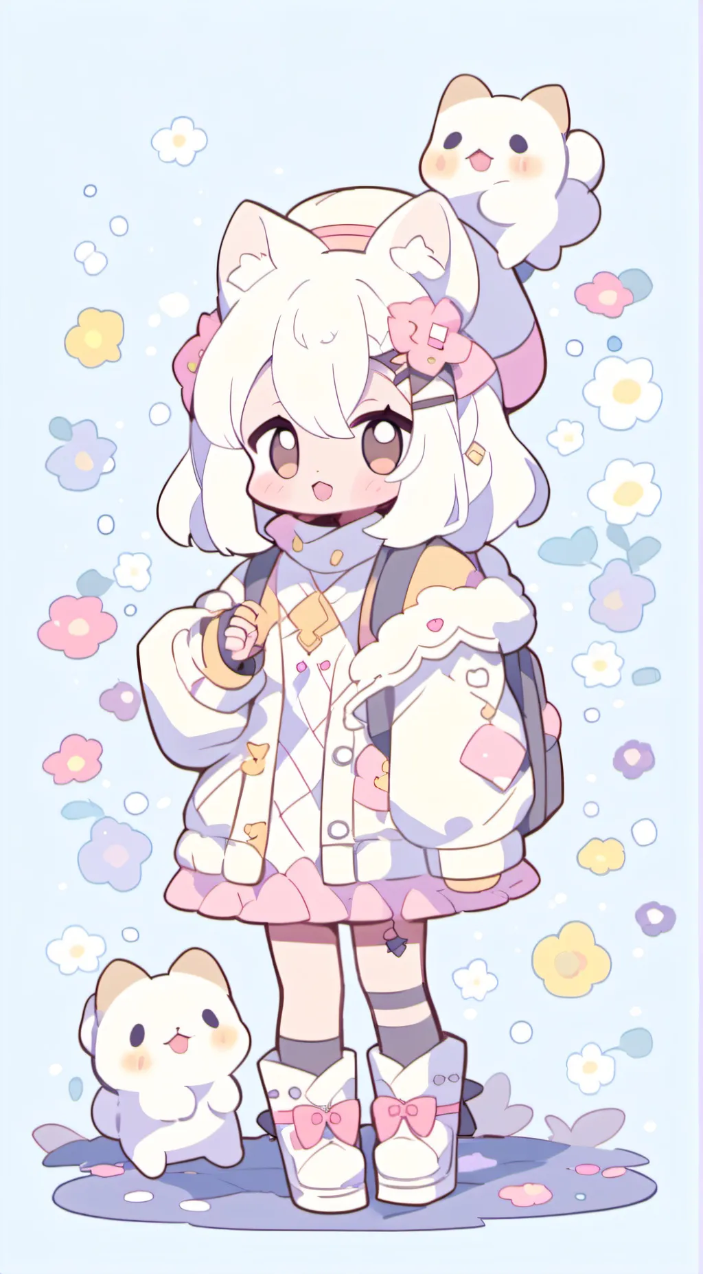 ai character: Droppsy background