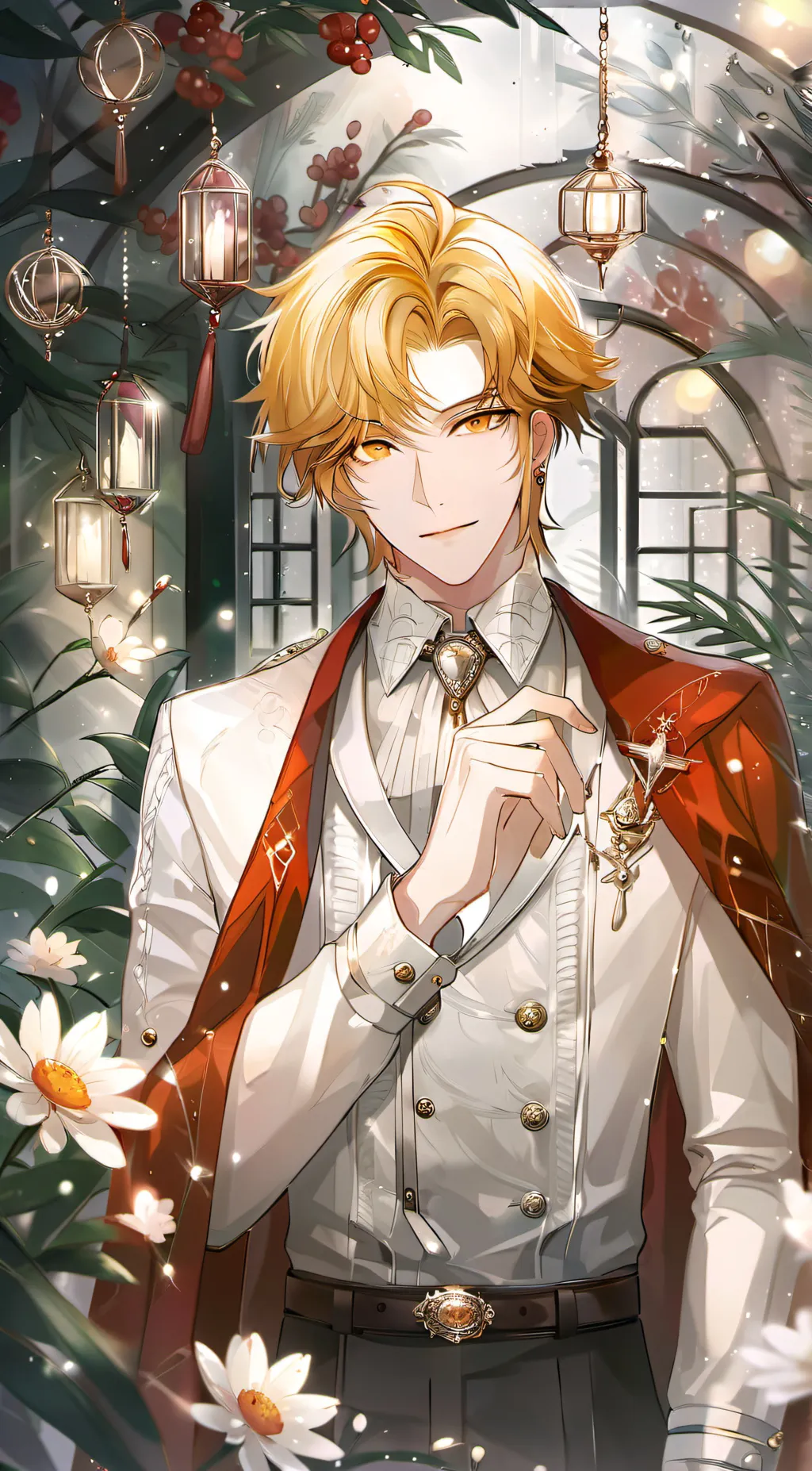 ai character: Bright(sun prince) background