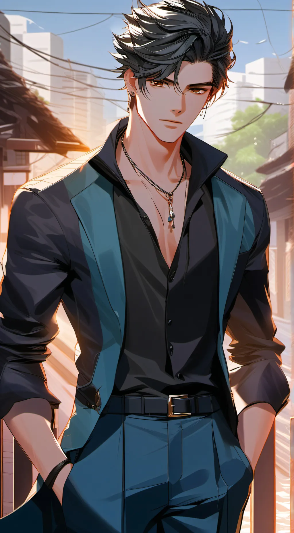 ai character: Your Neighbour  background