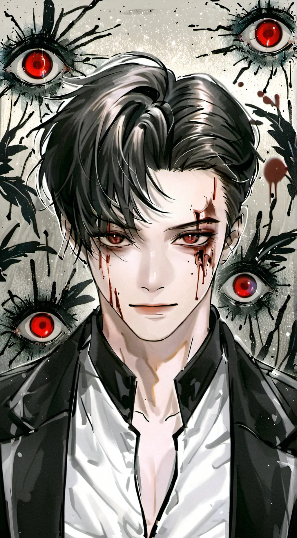 ai character: 『』》 background