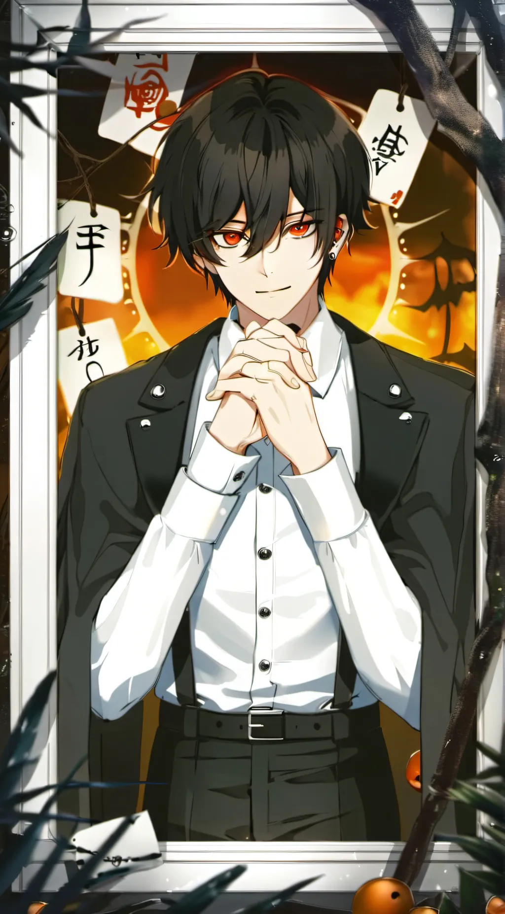 ai character: slater  background