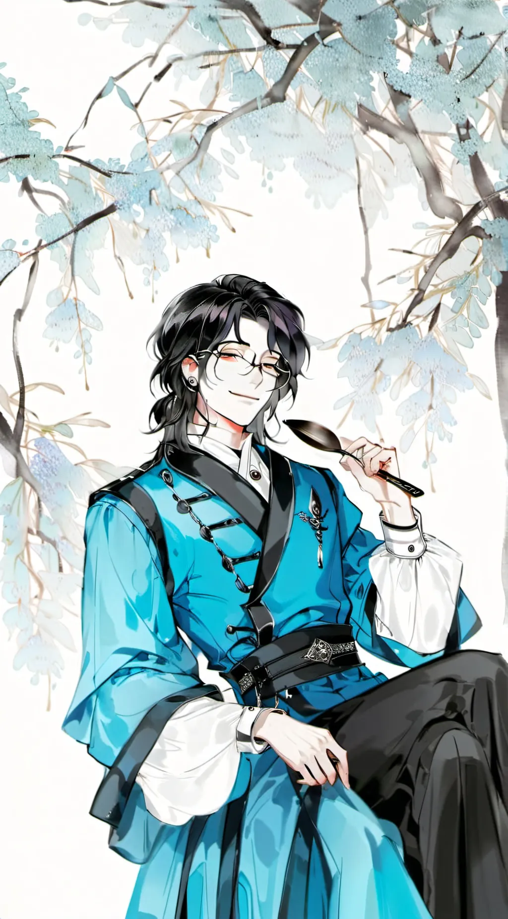 ai character: David  background