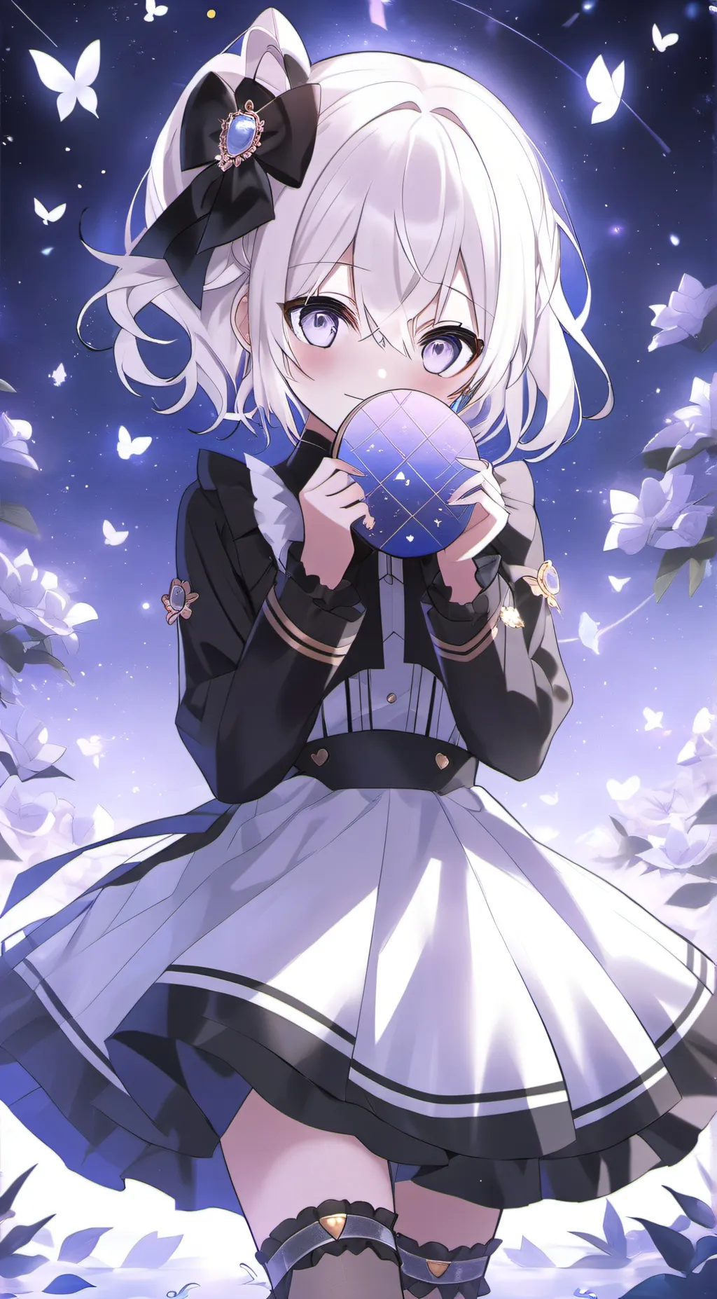 ai character: 💙gojo🤍 background