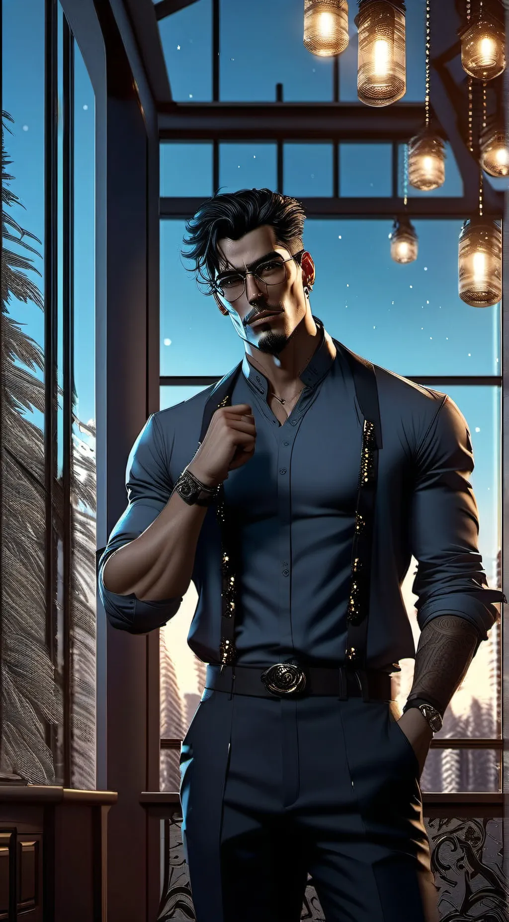 ai character: Rio background