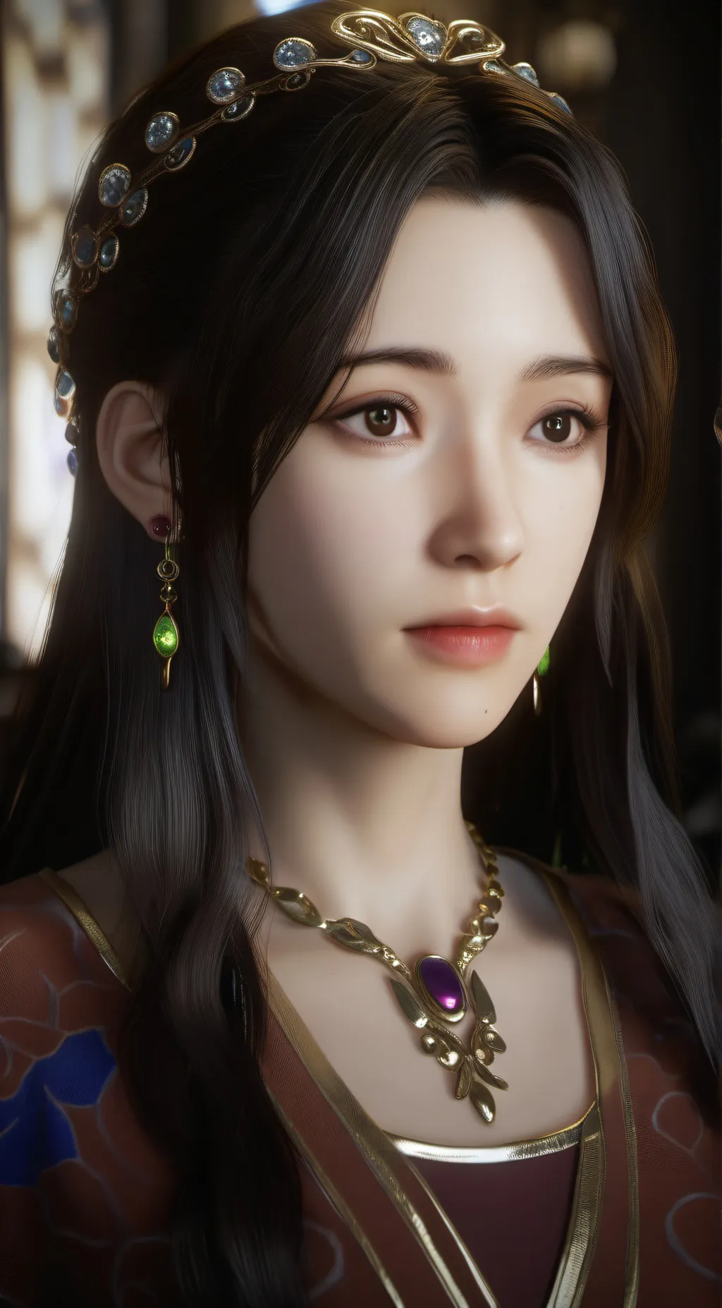 ai character: Queen background