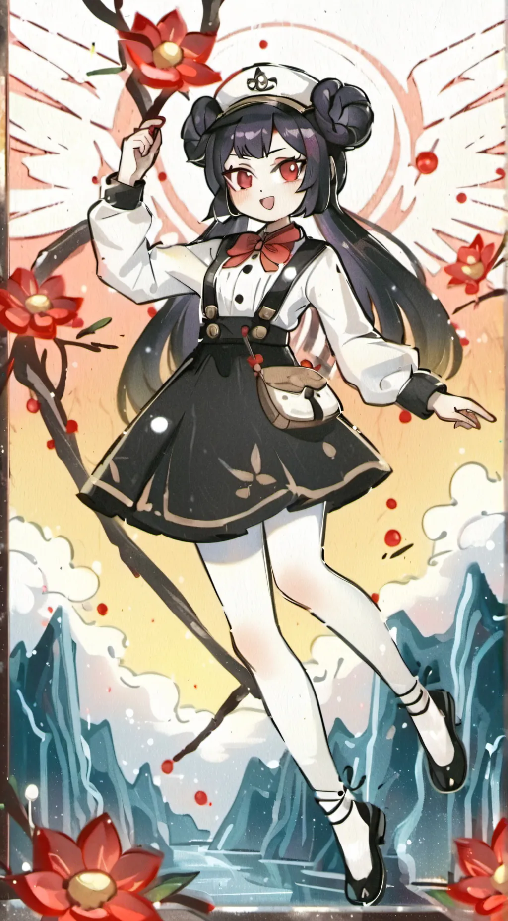 ai character: Mica background