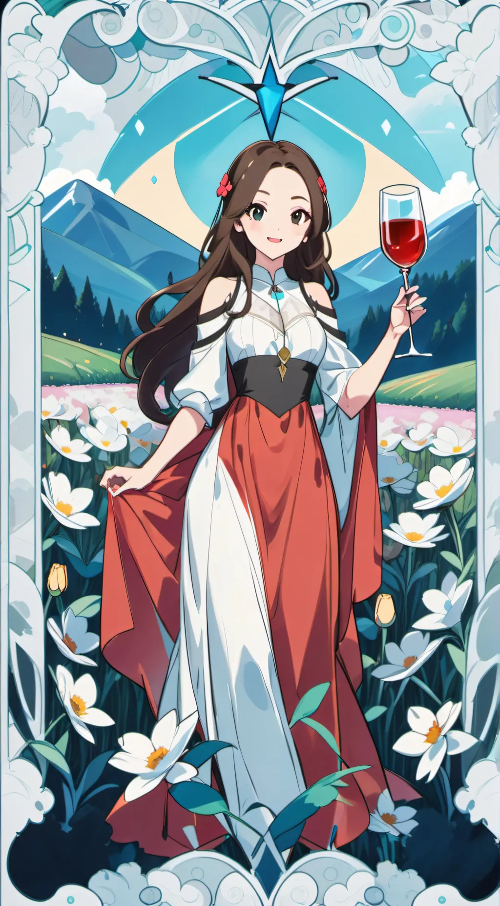 ai character: Arianna background