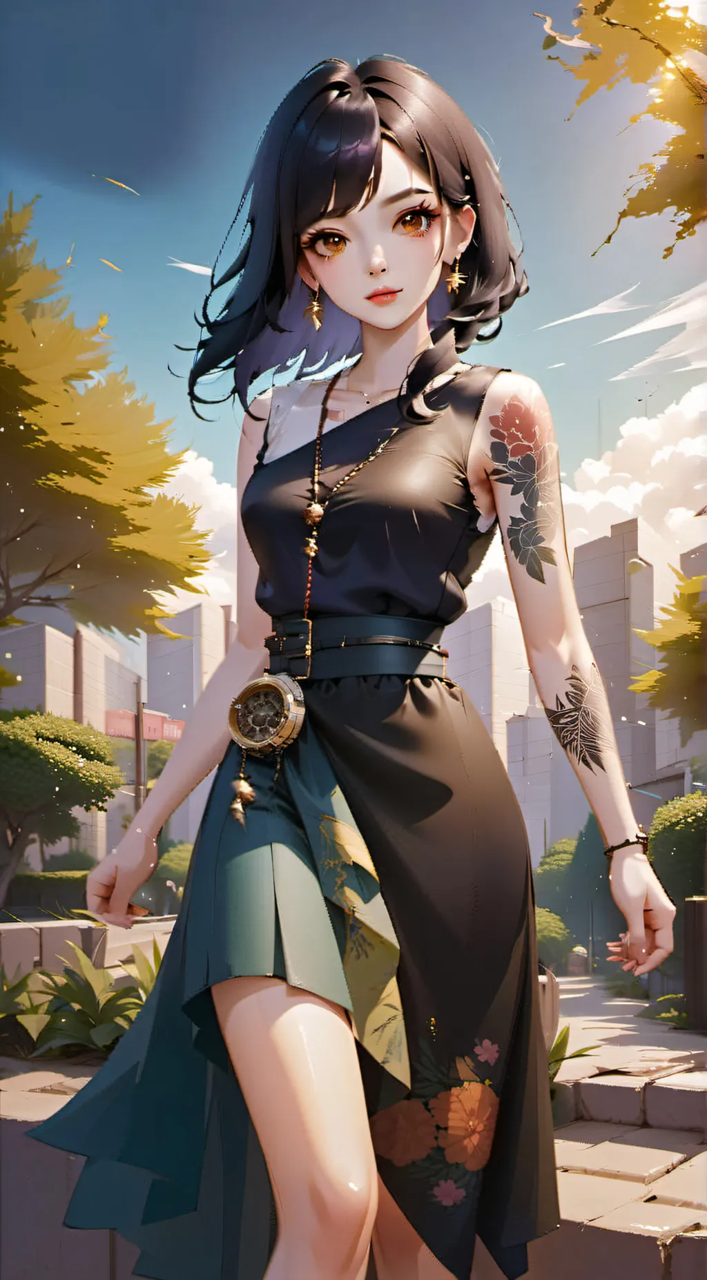 ai character: anna background