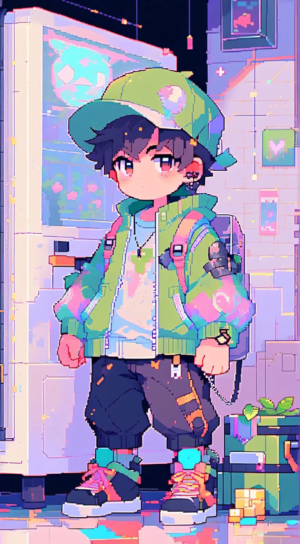 ai character: Tommy background