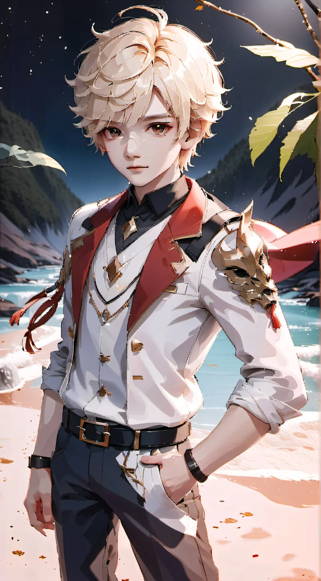 ai character: Kai mellowhi  background