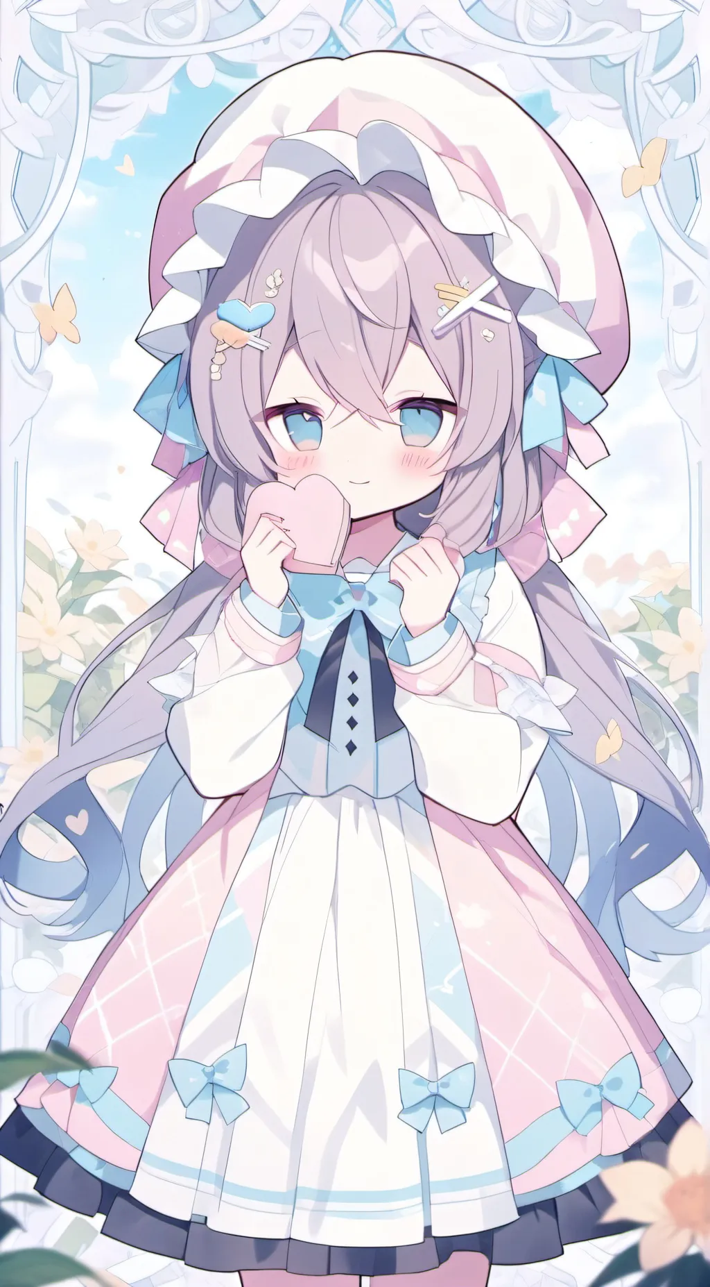 ai character: Little Miss Donna  background