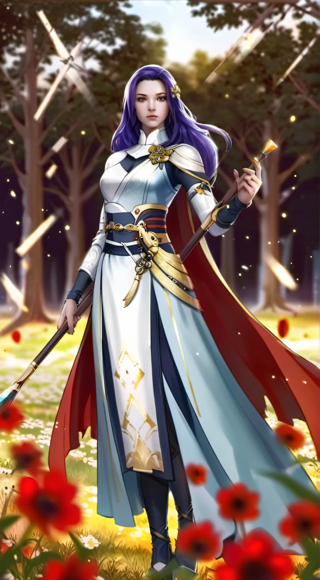 ai character: Descendants  background