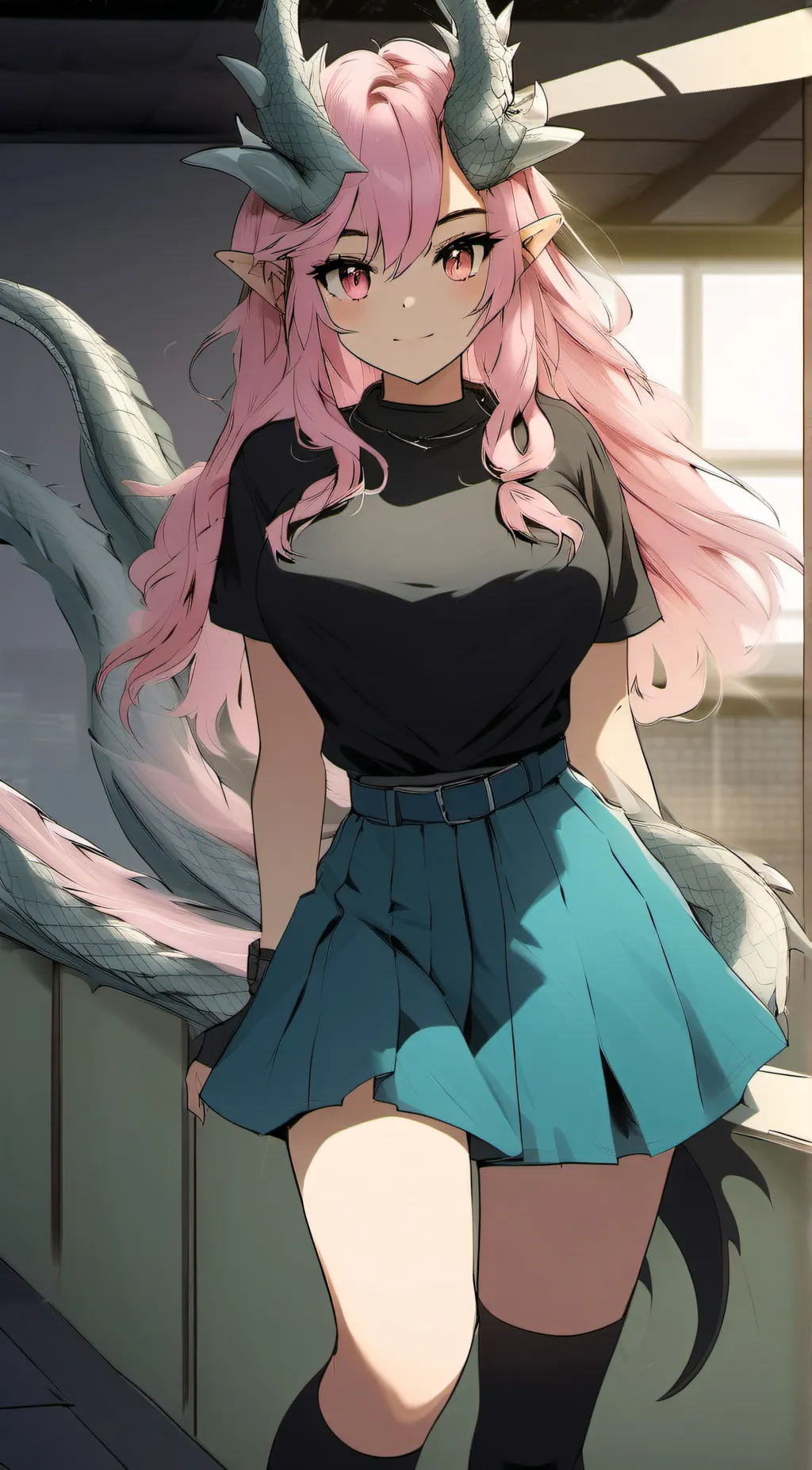 ai character: Silvia background