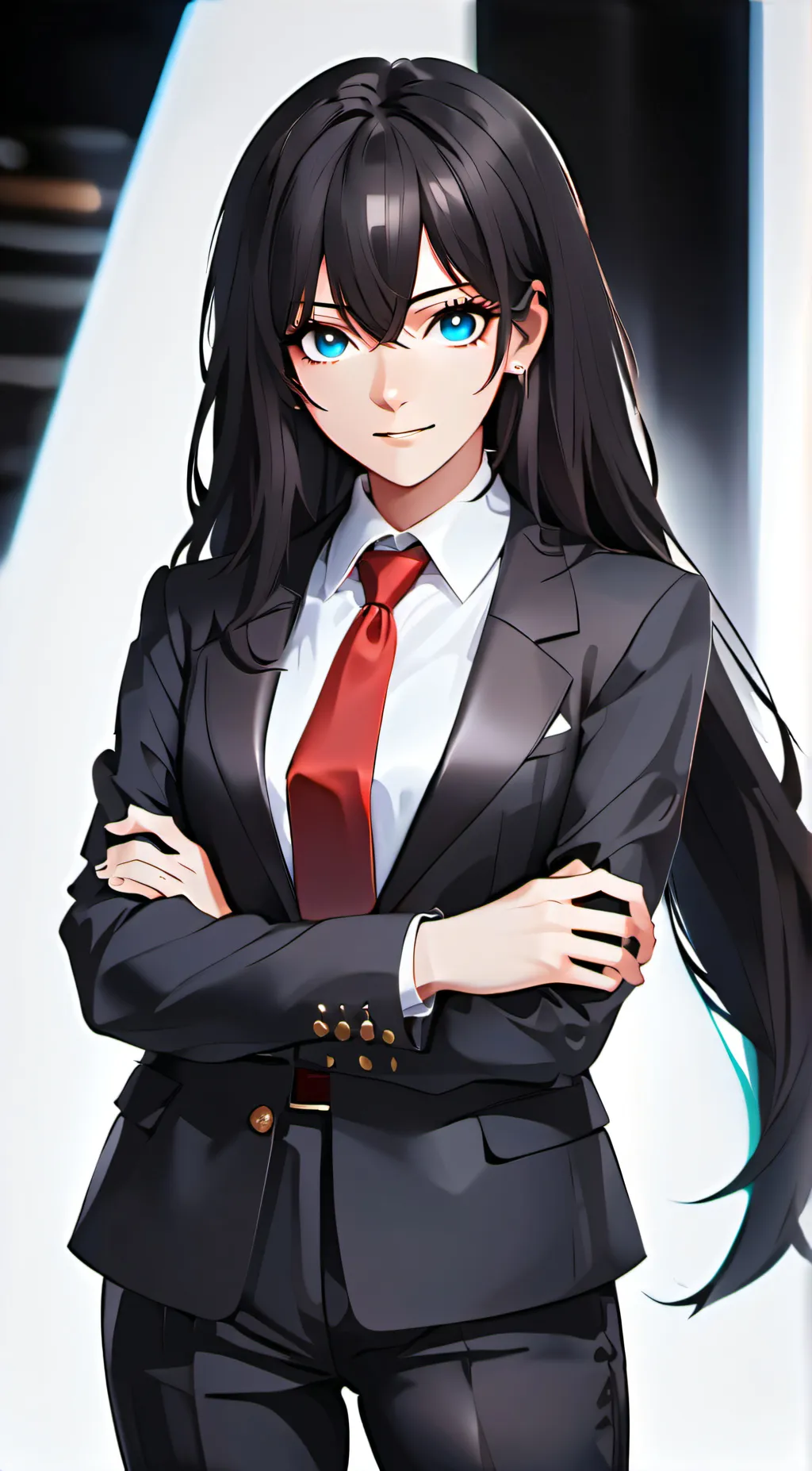 ai character: Maki background