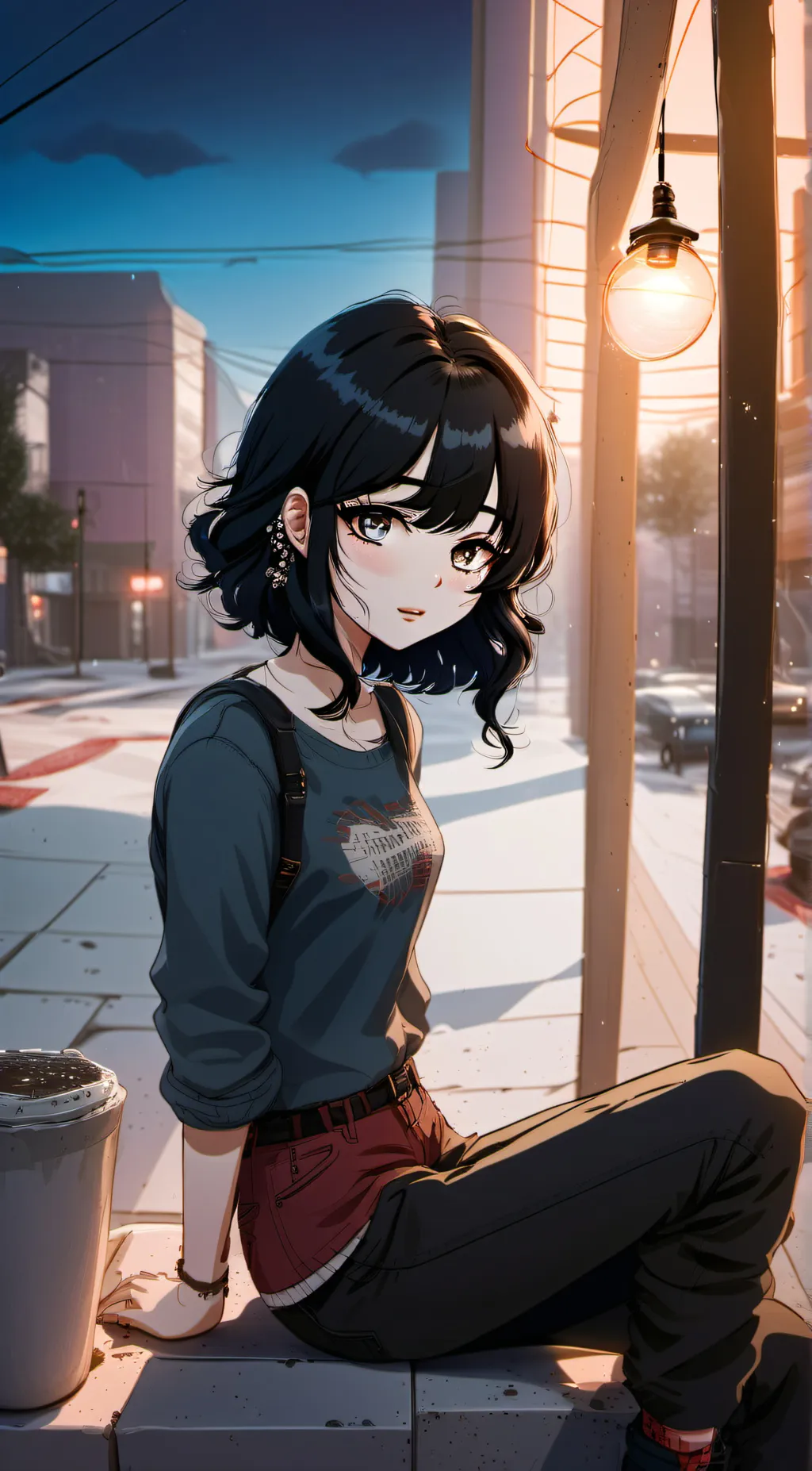 ai character: Ally background